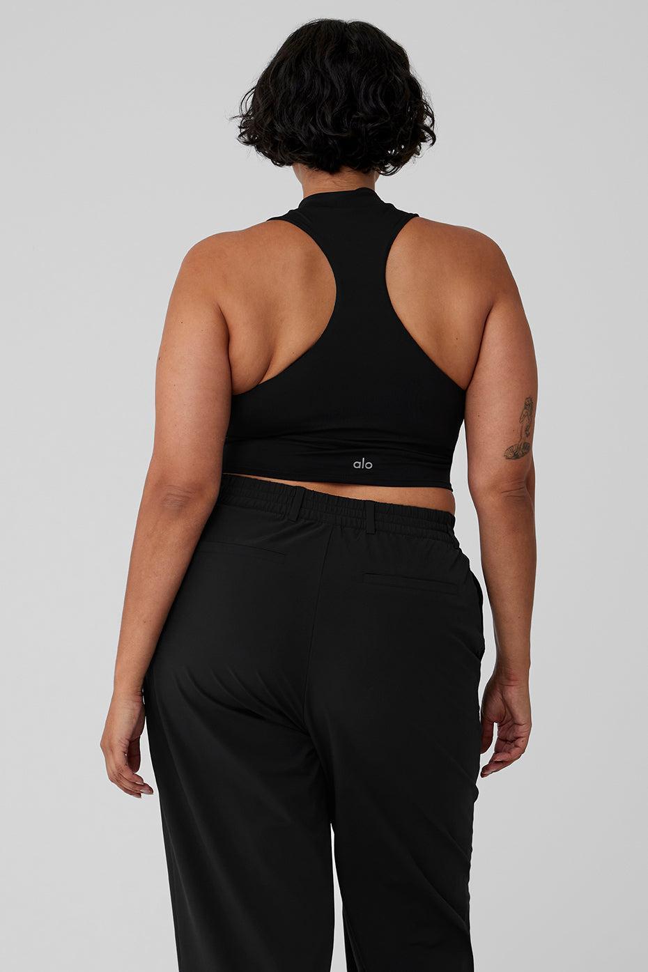 Alosoft Top That Bra Tank - Black Female Product Image