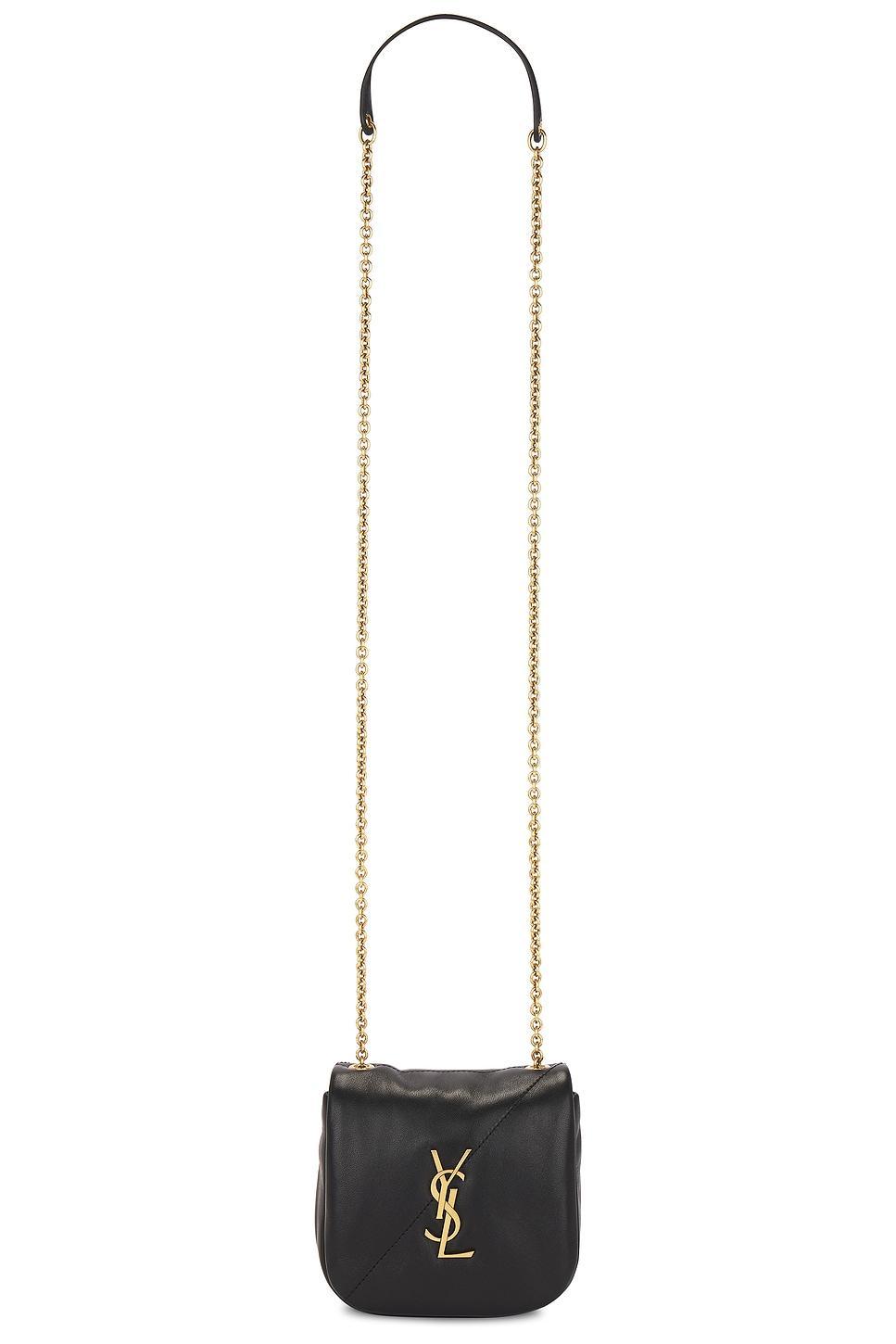 SAINT LAURENT Nano Jamie 4.3 Chain Bag In Nero Product Image