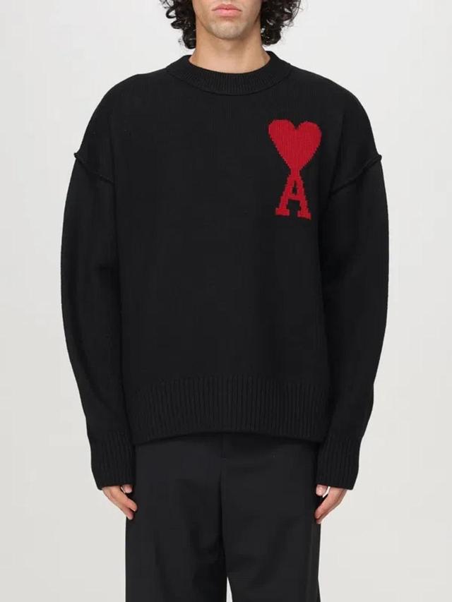 Logo-intarsia Wool Jumper In Multicolor Product Image