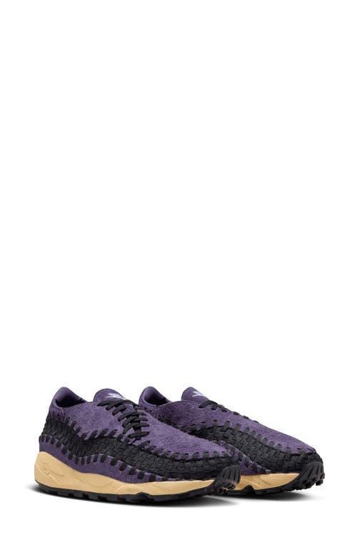 NIKE Air Footscape Woven Sneaker In Violet Product Image