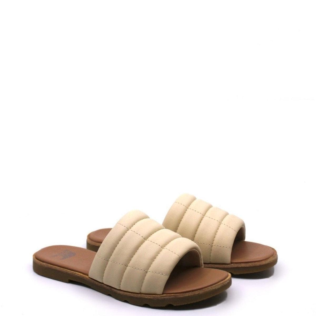 Sorel Ella III Slide Honey White/Gum Product Image