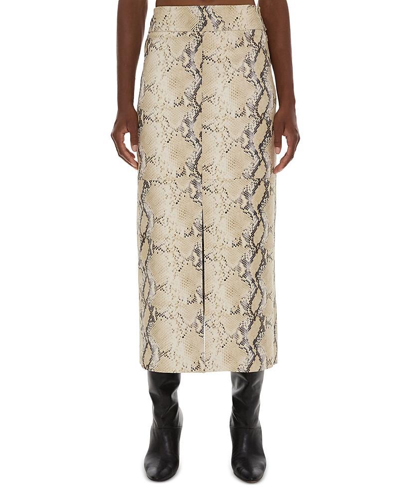 Helmut Lang Python Skirt Product Image