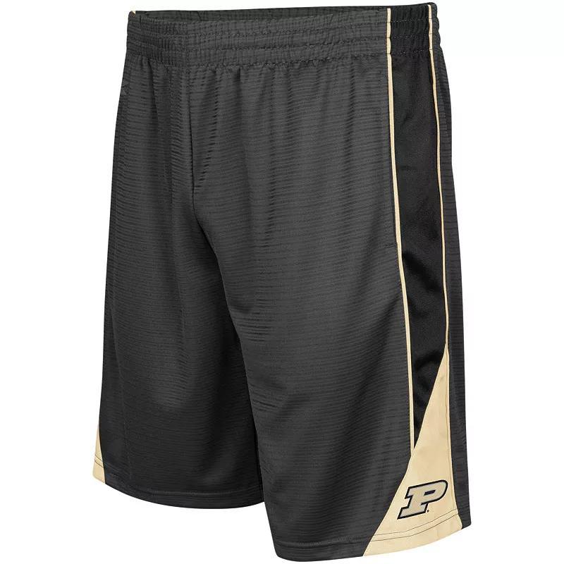 Mens Colosseum Charcoal Purdue Boilermakers Turnover Shorts Product Image