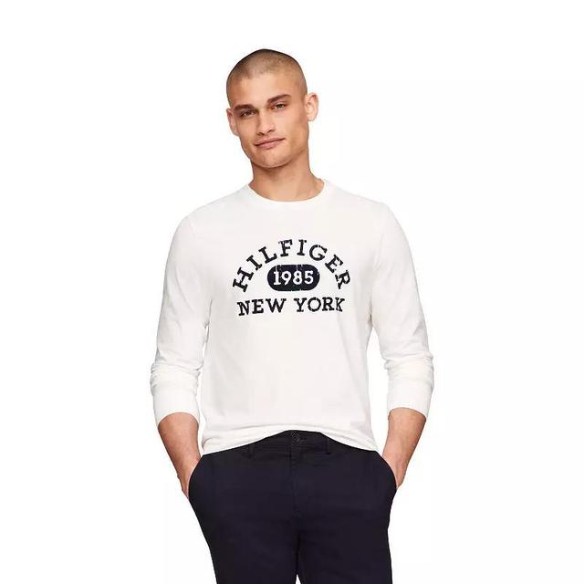 Mens Tommy Hilfiger Monotype Collegiate Long Sleeve Tee Product Image