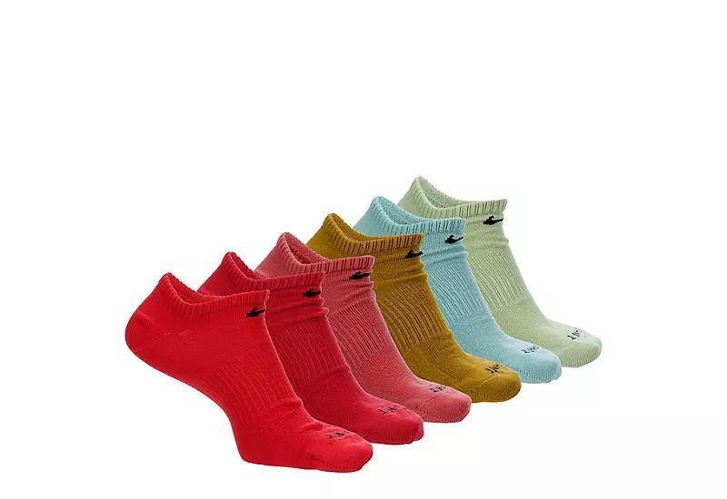 Nike Womens Everyday Lightweight No Show Socks 6 Pairs Product Image