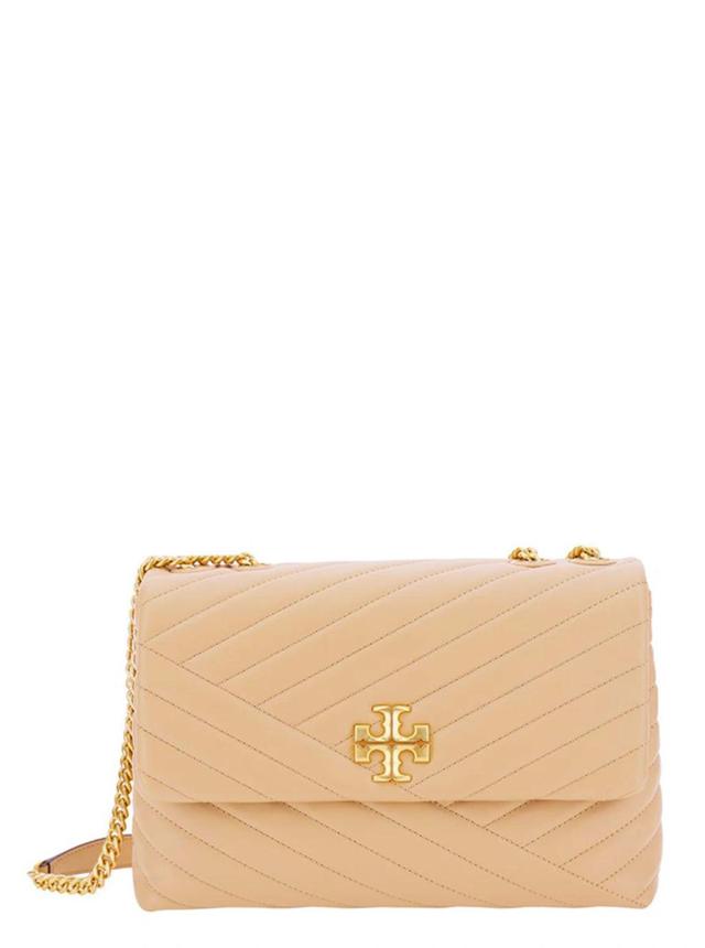 Shoulder Bag In Beige Product Image