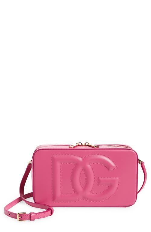 Dolce & Gabbana DG Logo Leather Camera Crossbody Bag Product Image