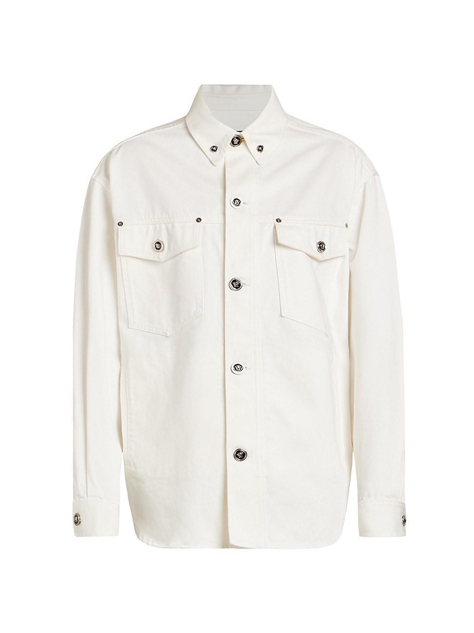 Mens Rinsed Denim Shirt Product Image