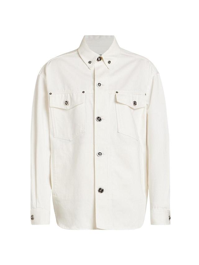 Mens Rinsed Denim Shirt Product Image