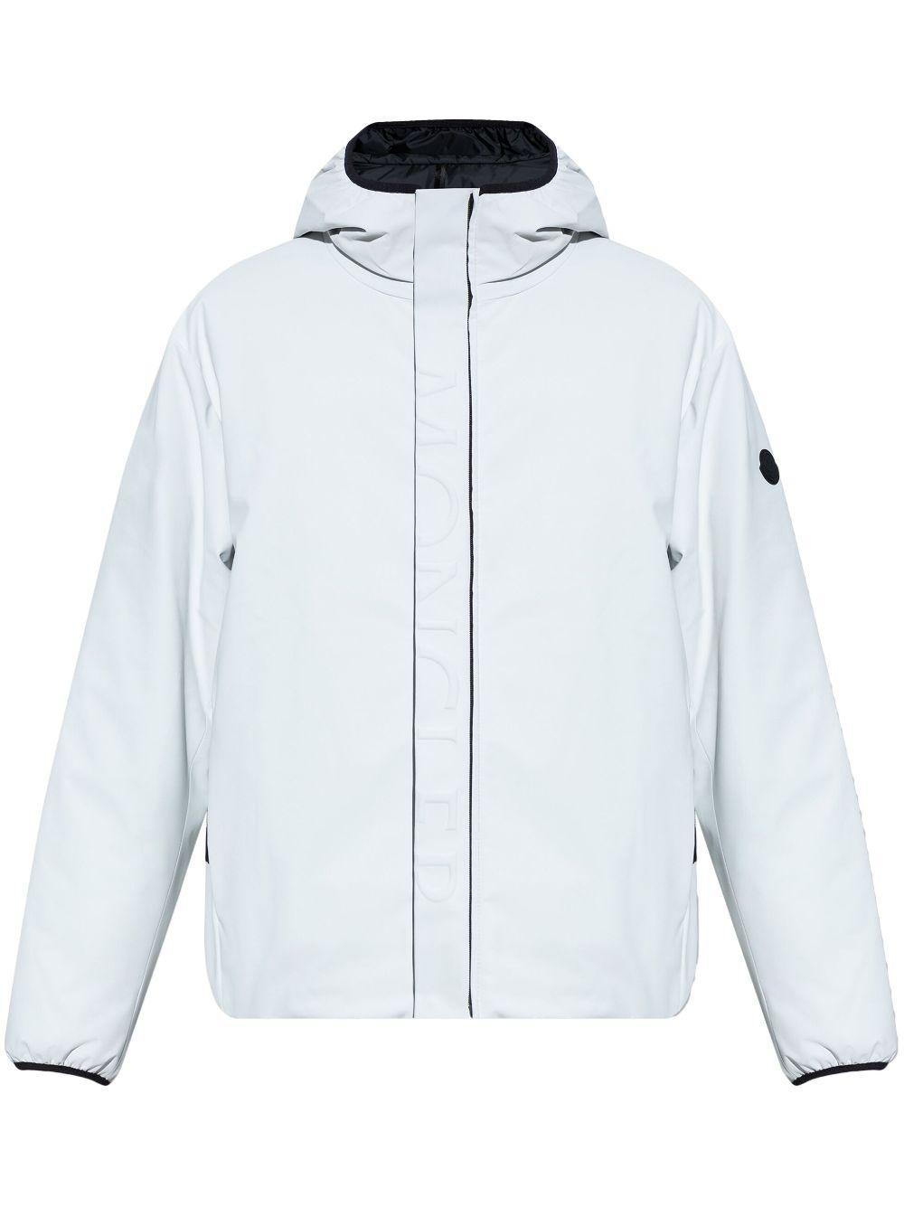 MONCLER Polset Short Down Jacket In White Product Image