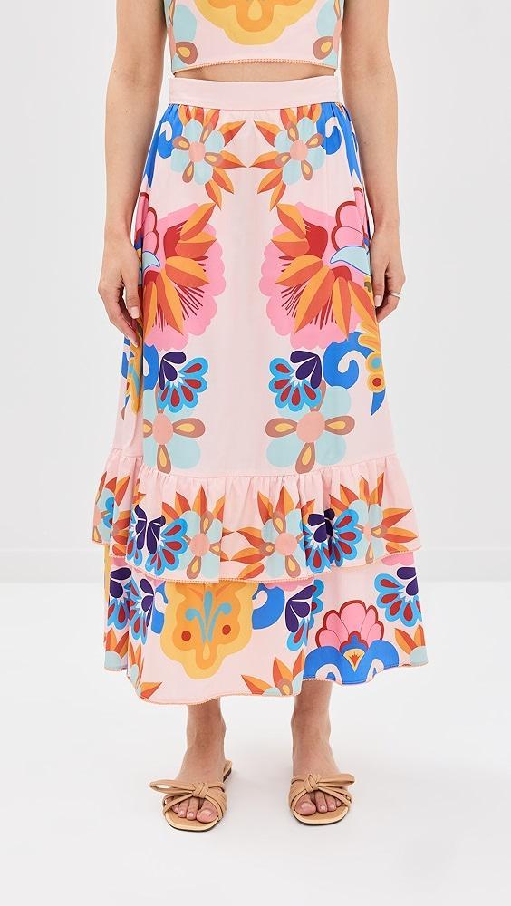 Borgo de Nor Paulina Cotton Skirt | Shopbop Product Image