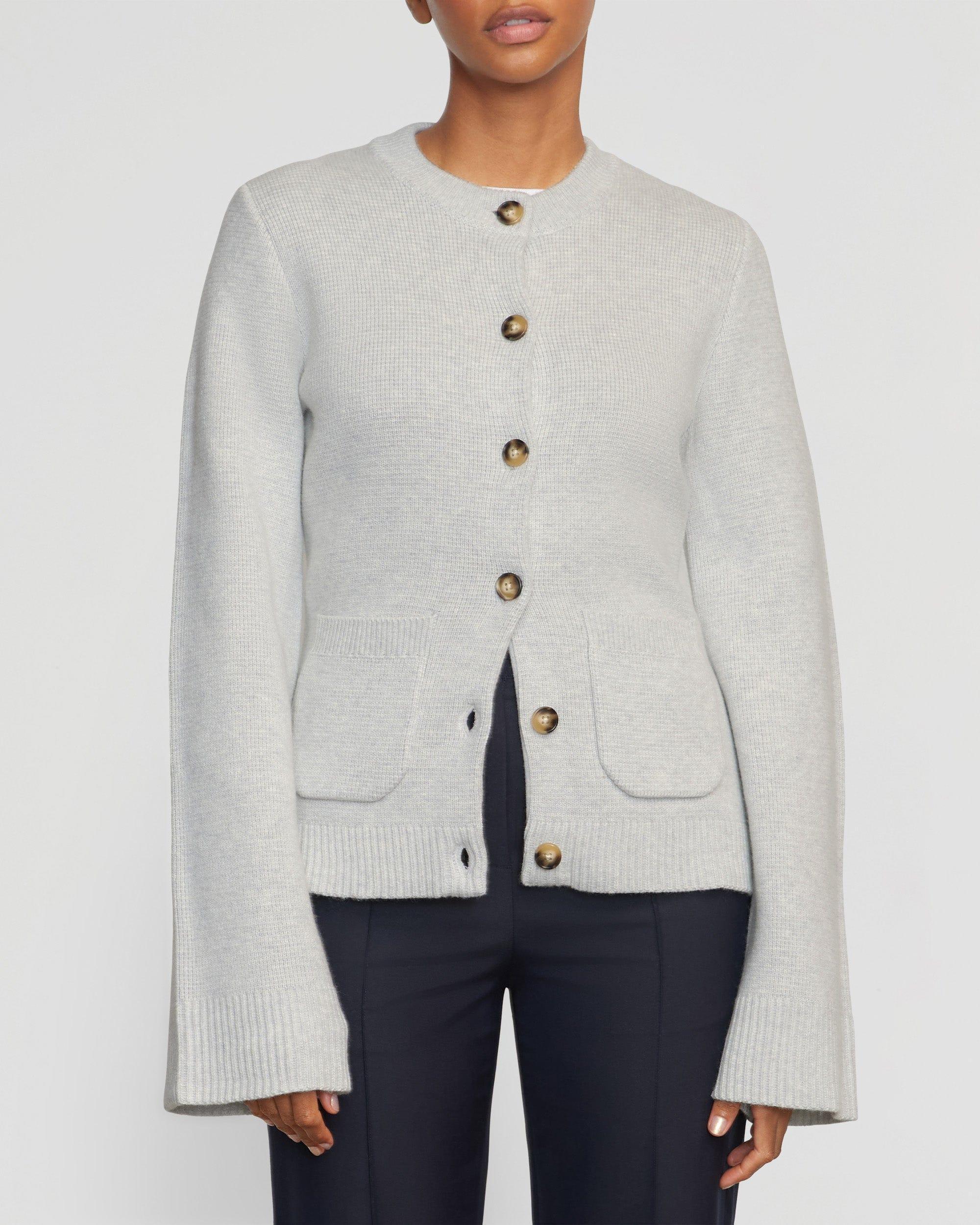 Eames Organic Cotton-Wool Button Cardigan Product Image