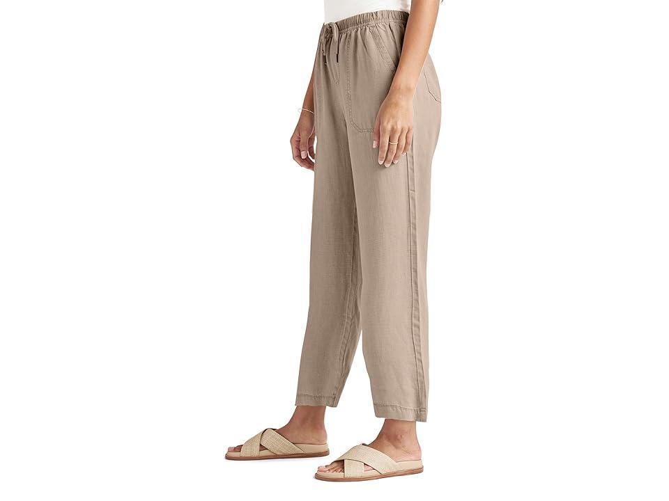 Womens Angie Drawstring Wide-Leg Crop Pants Product Image