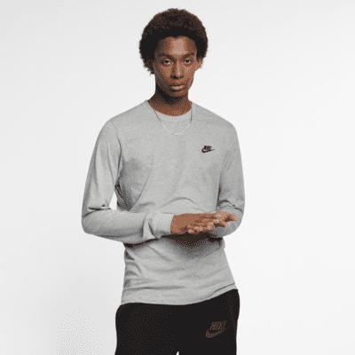 Nike Sportswear Club Men's Long-Sleeve T-Shirt Product Image