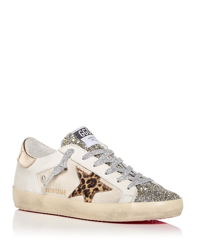 Golden Goose Womens Super-Star Low Top Sneakers Product Image