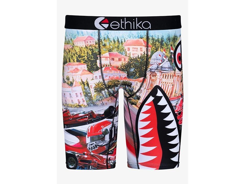 ethika BMR Monaco (Grey/Red) Men's Underwear Product Image