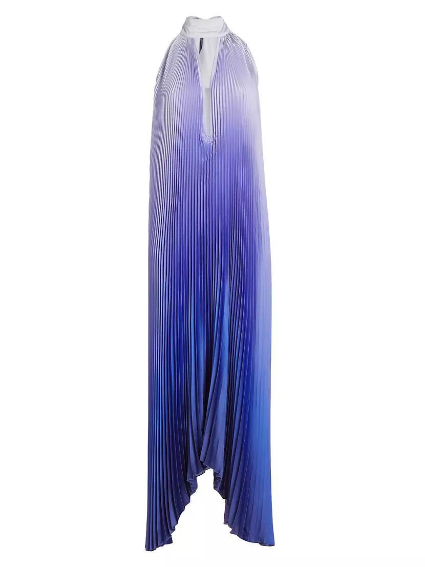 Les Éléments Opera Pleated Asymmetric Gown Product Image