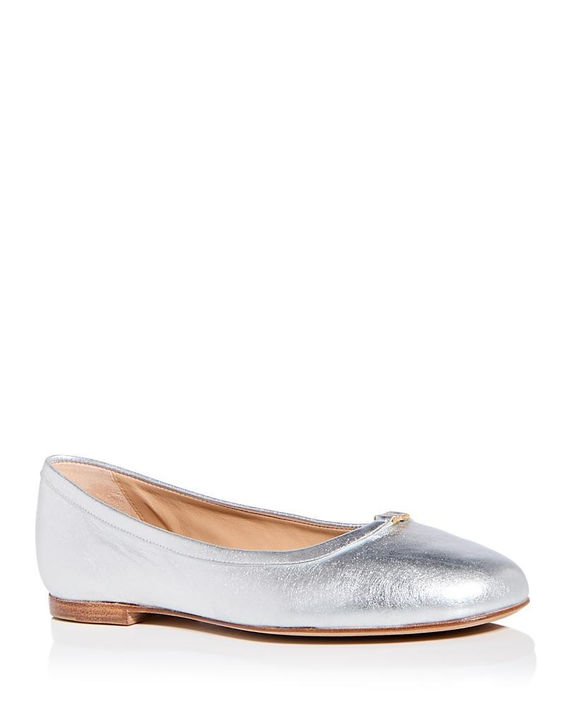 Marcie Metallic Ballerina Flats Product Image