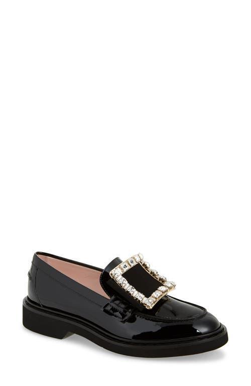 Roger Vivier - Viv Rangers Buckle Patent Loafers - BlackModa Operandi Product Image