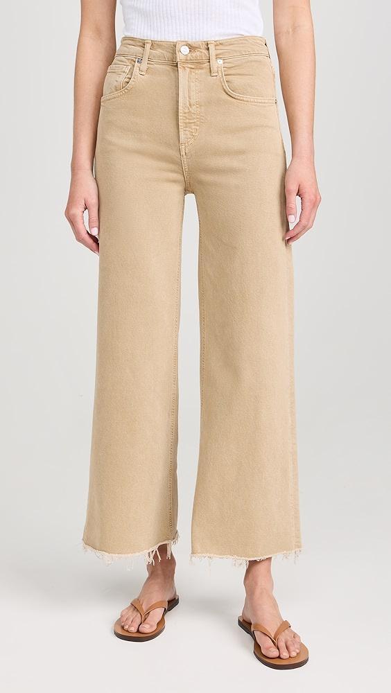 Citizens of Humanity Lyra Wide Leg Crop Jeans | Shopbop Product Image