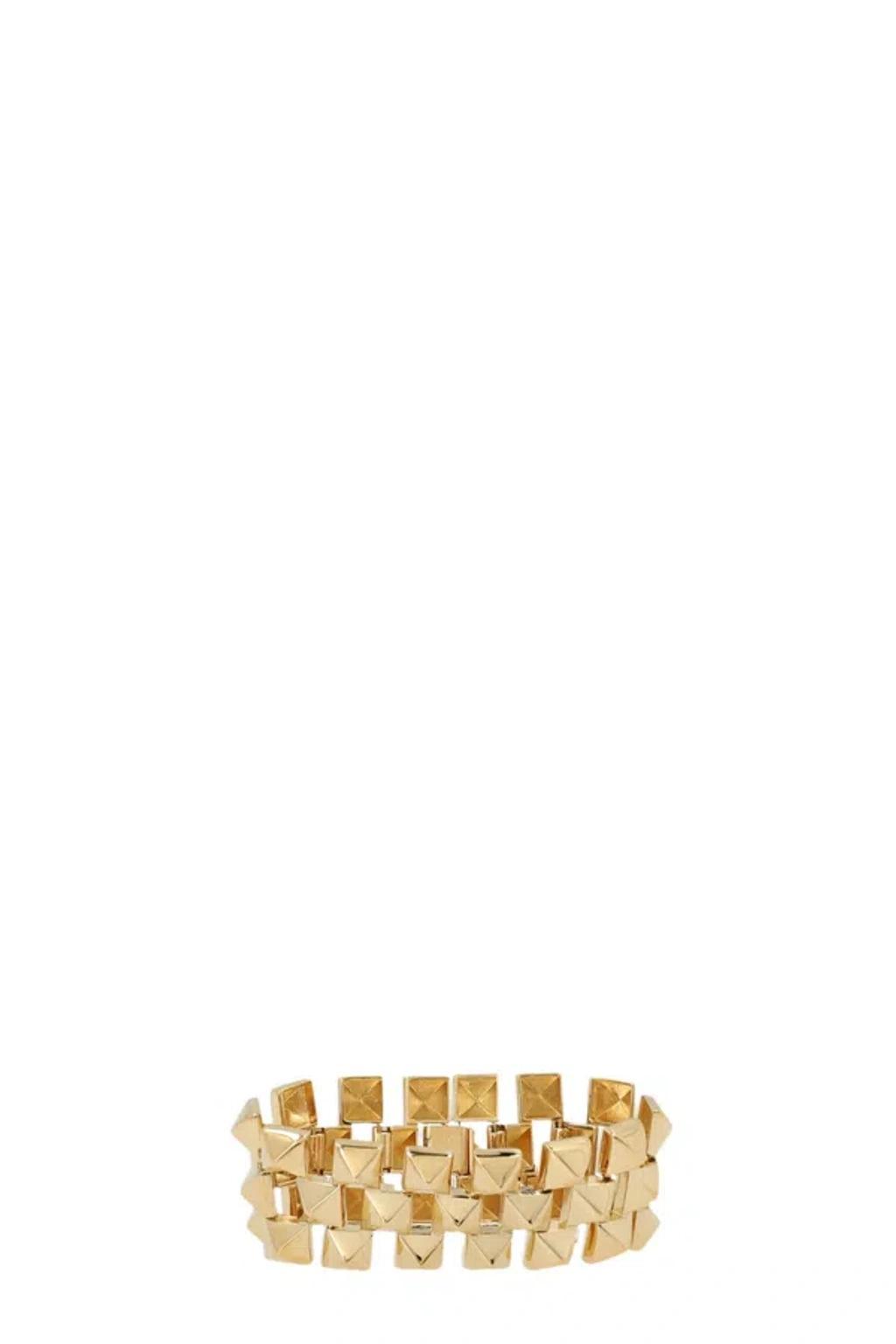 Women Studded Bracelet In Gold Product Image