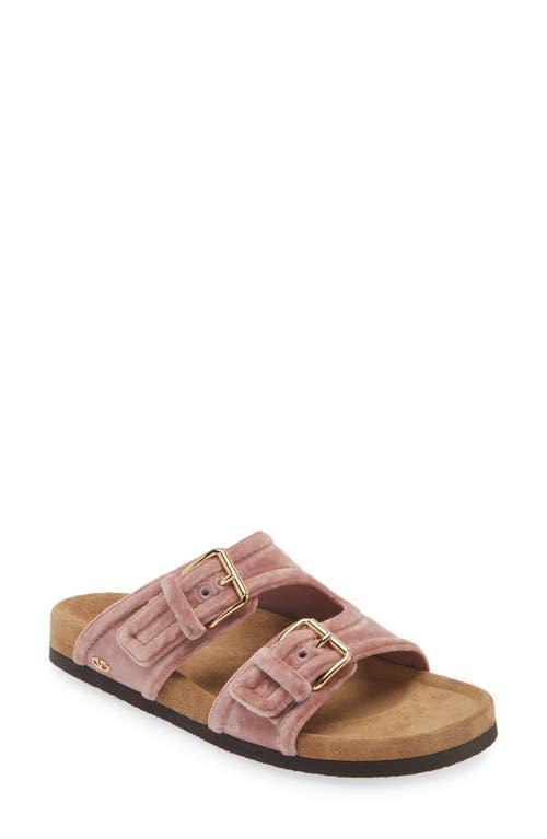 VALENTINO GARAVANI Anywear Slide Sandal In Tobacosiga Product Image