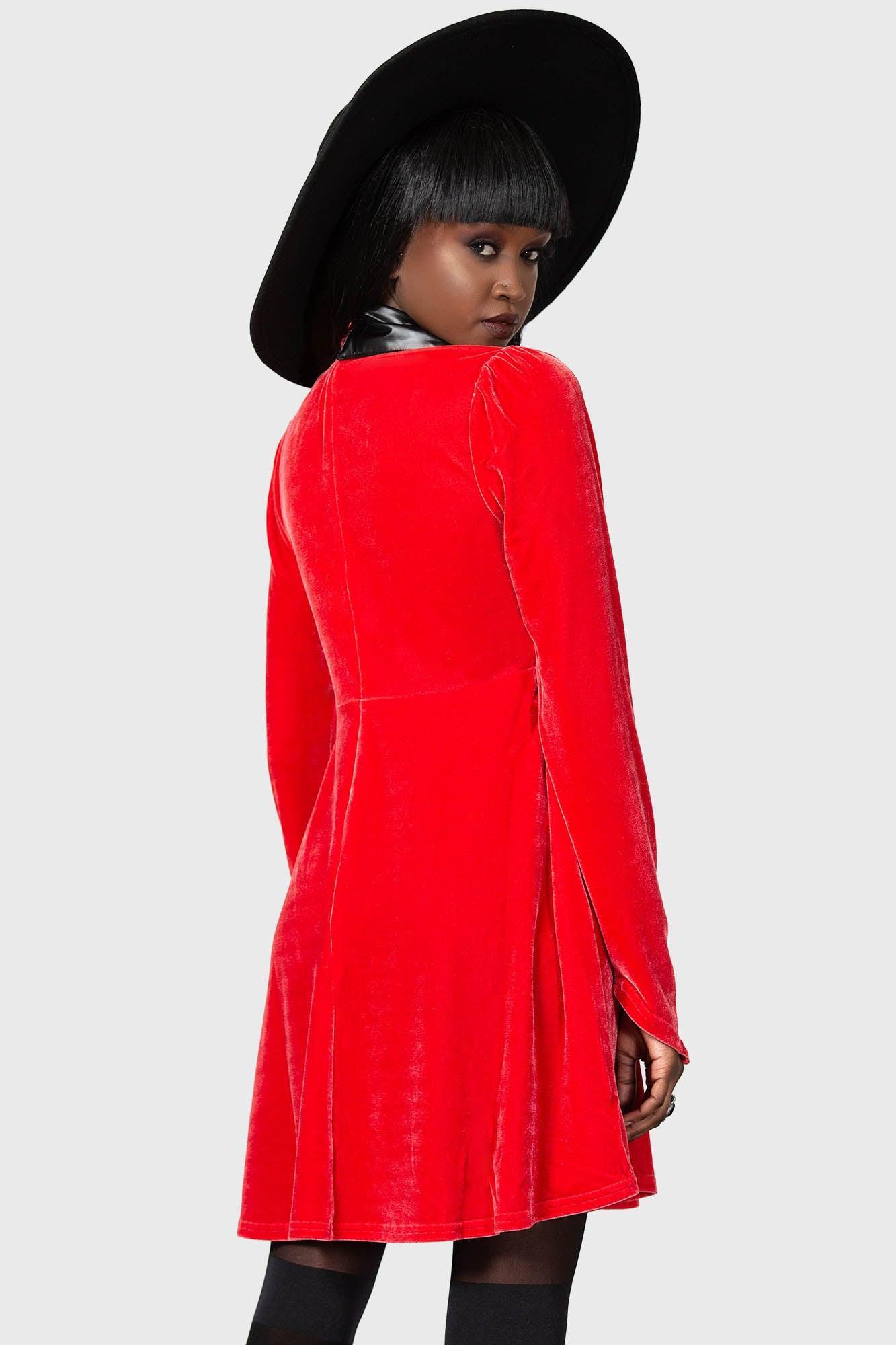 Cathedral II Skater Dress [RED] Female Product Image