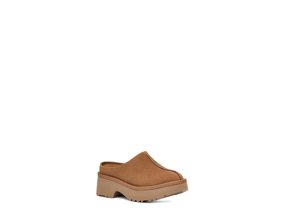 UGG Womens New Heights Clog Suede Shoes Product Image