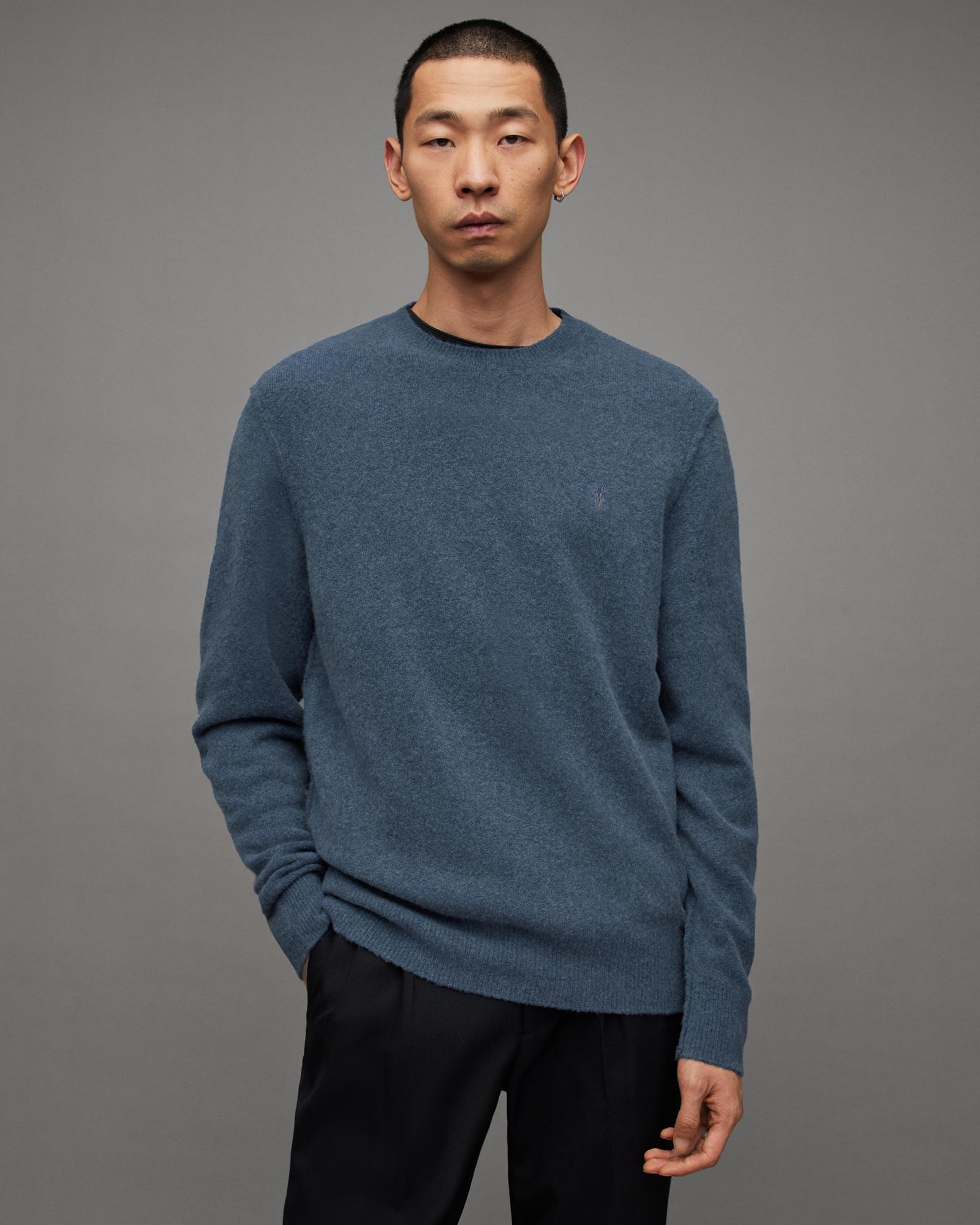 AllSaints Statten Ramskull Crew Neck Sweater Product Image