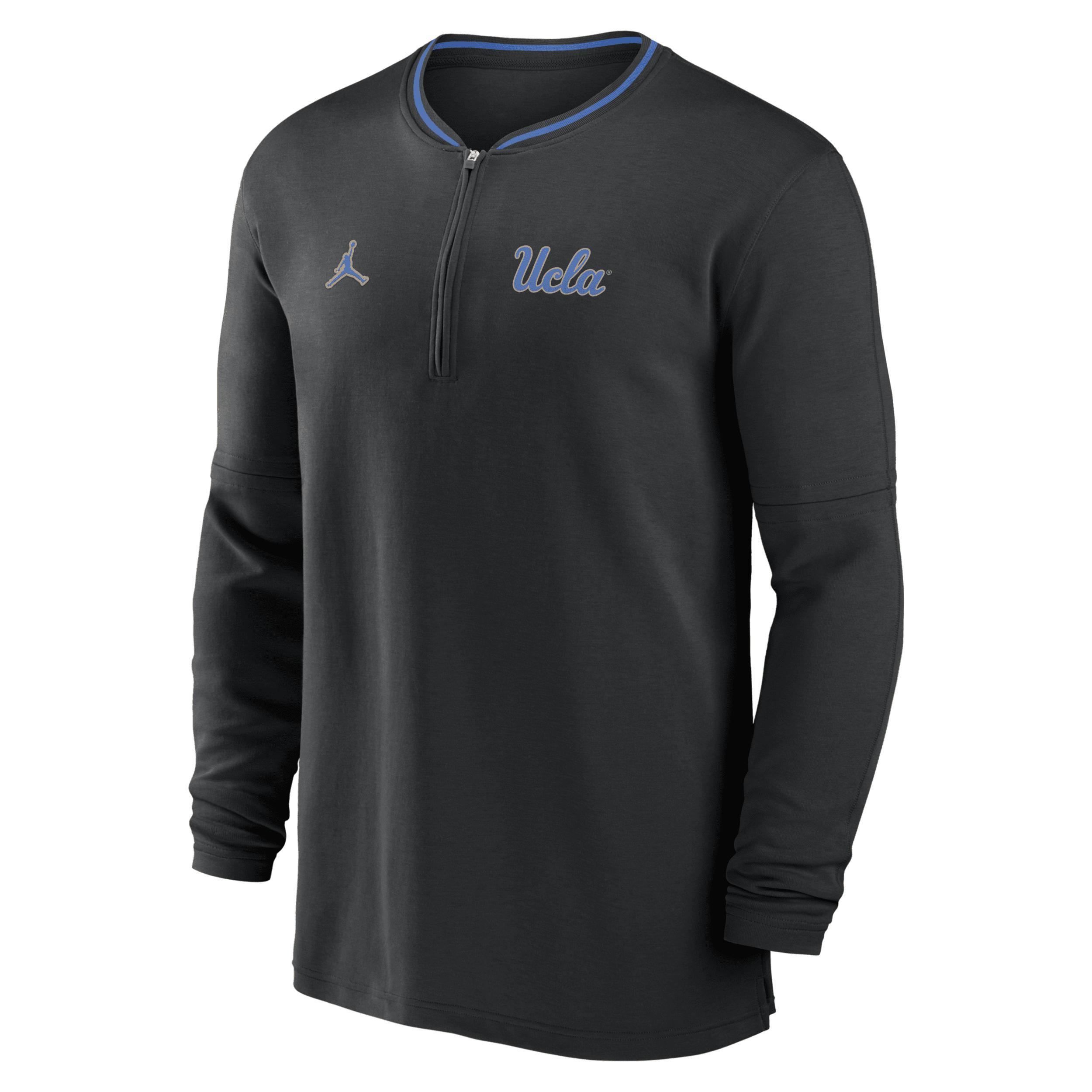 NIKE Texas Rangers Authentic Collection Game Time  Men's Dri-fit Mlb 1/2-zip Long-sleeve Top In Blue Product Image