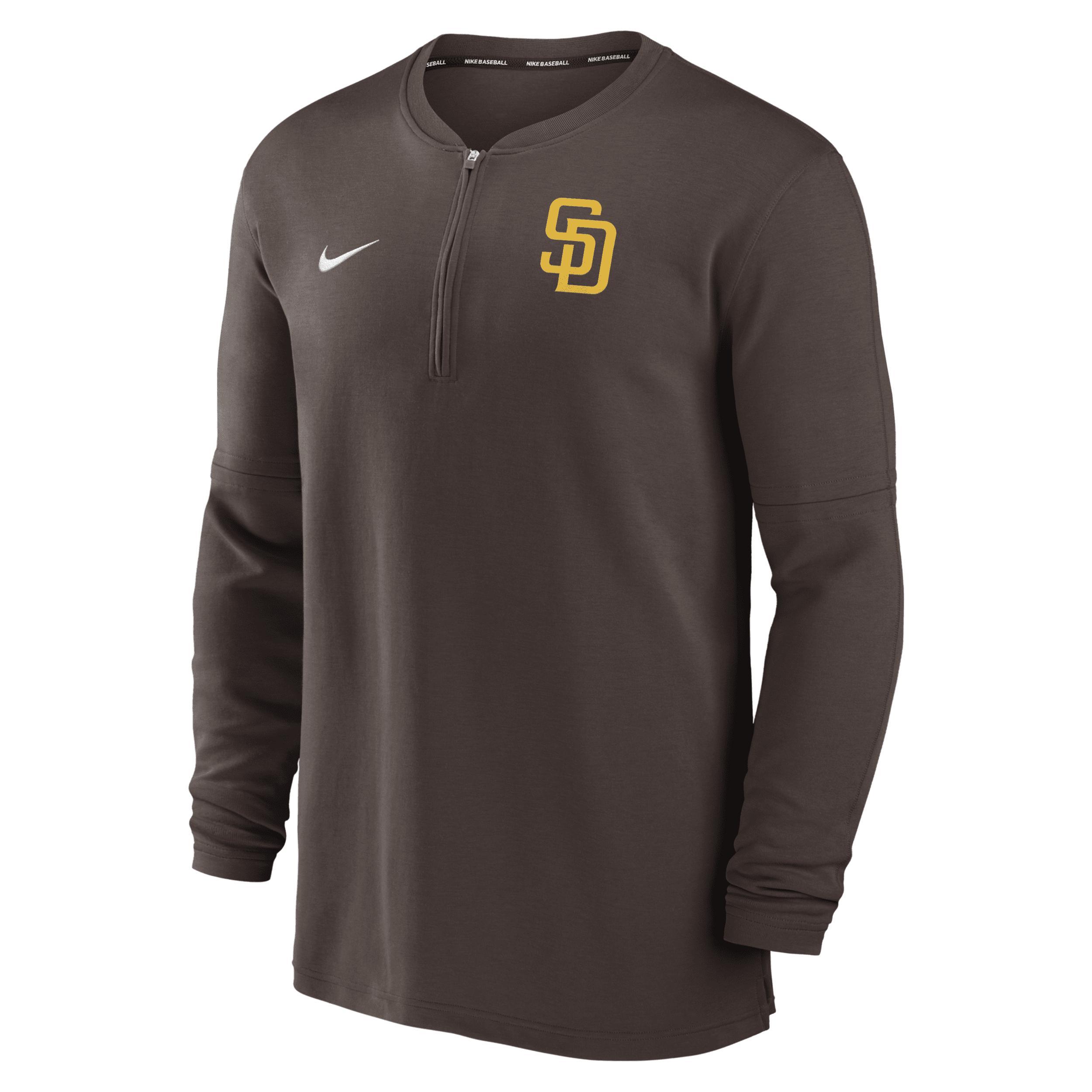 Mens UCLA Bruins Sideline Coach Jordan Dri-FIT College 1/2-Zip Long-Sleeve Top Product Image