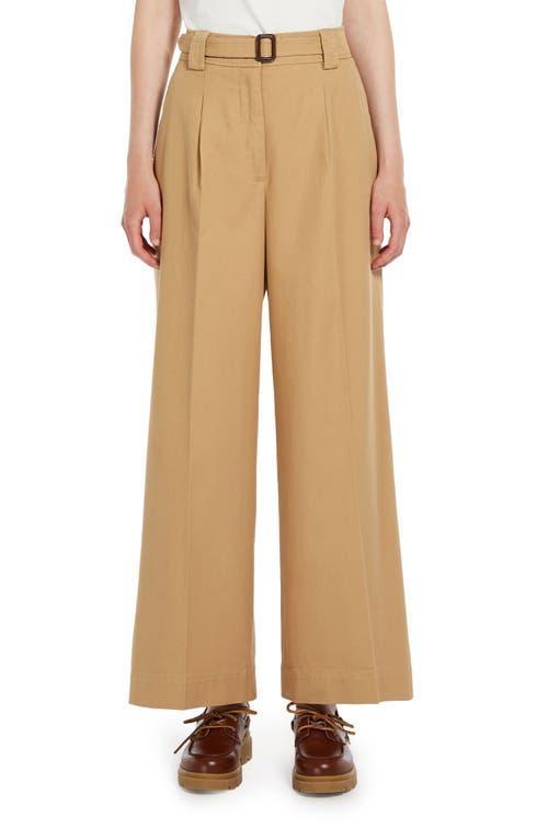 Womens Pino Belted Wide-Leg Trousers Product Image