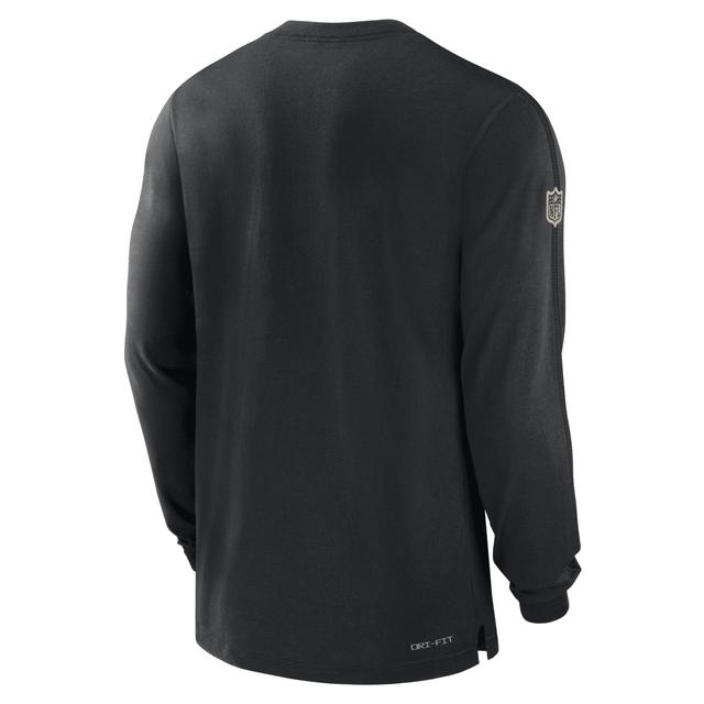 Mens Nike Aqua Miami Dolphins 2023 Sideline Performance Long Sleeve T-Shirt Product Image