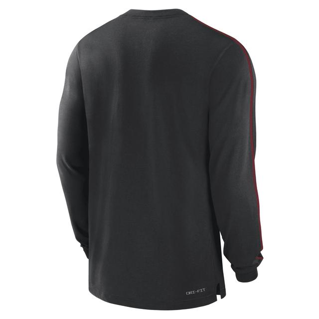 Baltimore Ravens Sideline Player Team Issue Menâs Nike Men's Dri-FIT Long-Sleeve Top Product Image