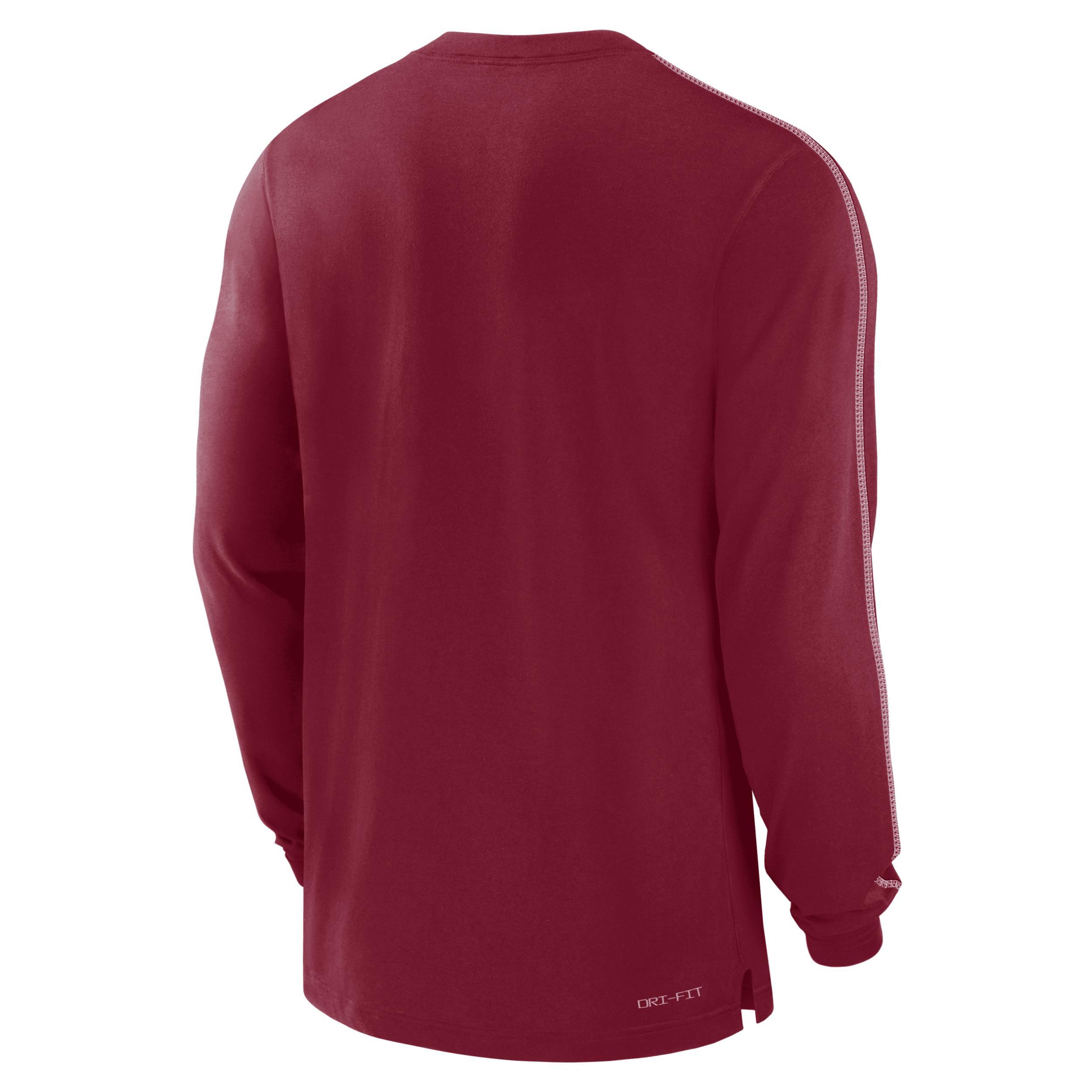 Oklahoma Sooners Sideline Player Nike Mens Dri-FIT College T-Shirt Product Image