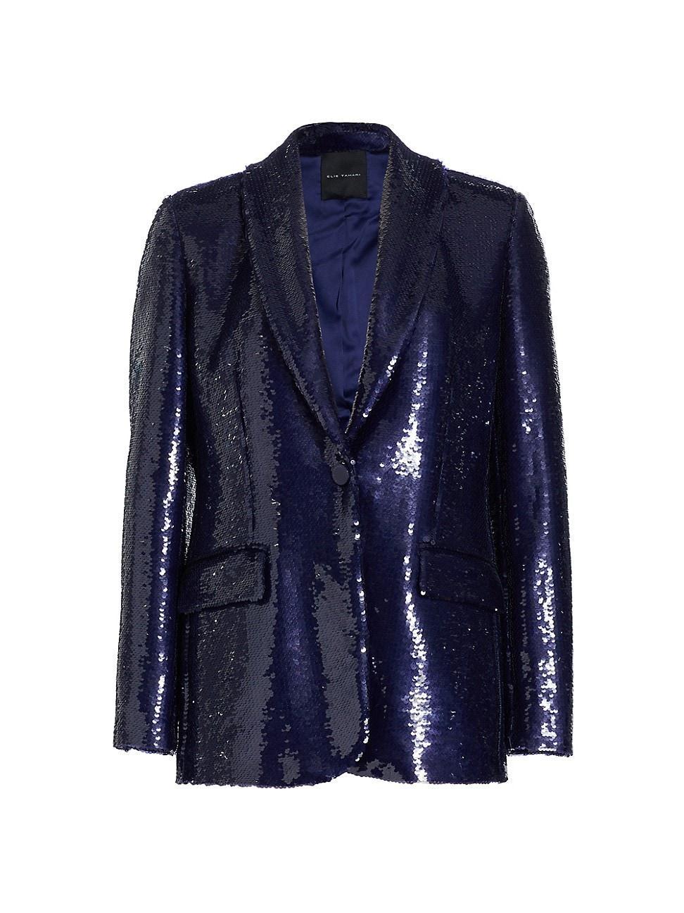 Womens The Taylen Sequined Blazer Product Image