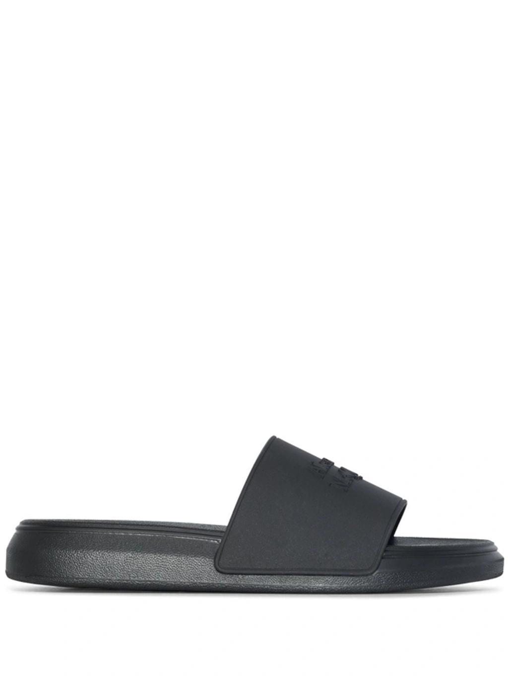 Rubber Upper And Sole Sandal Hybrid In Black Product Image