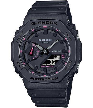 G-Shock Mens Digital Analog Black Resin Strap Watch Product Image