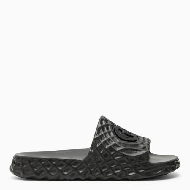 GUCCI Herrenpantolette Mit Gg In Black Product Image