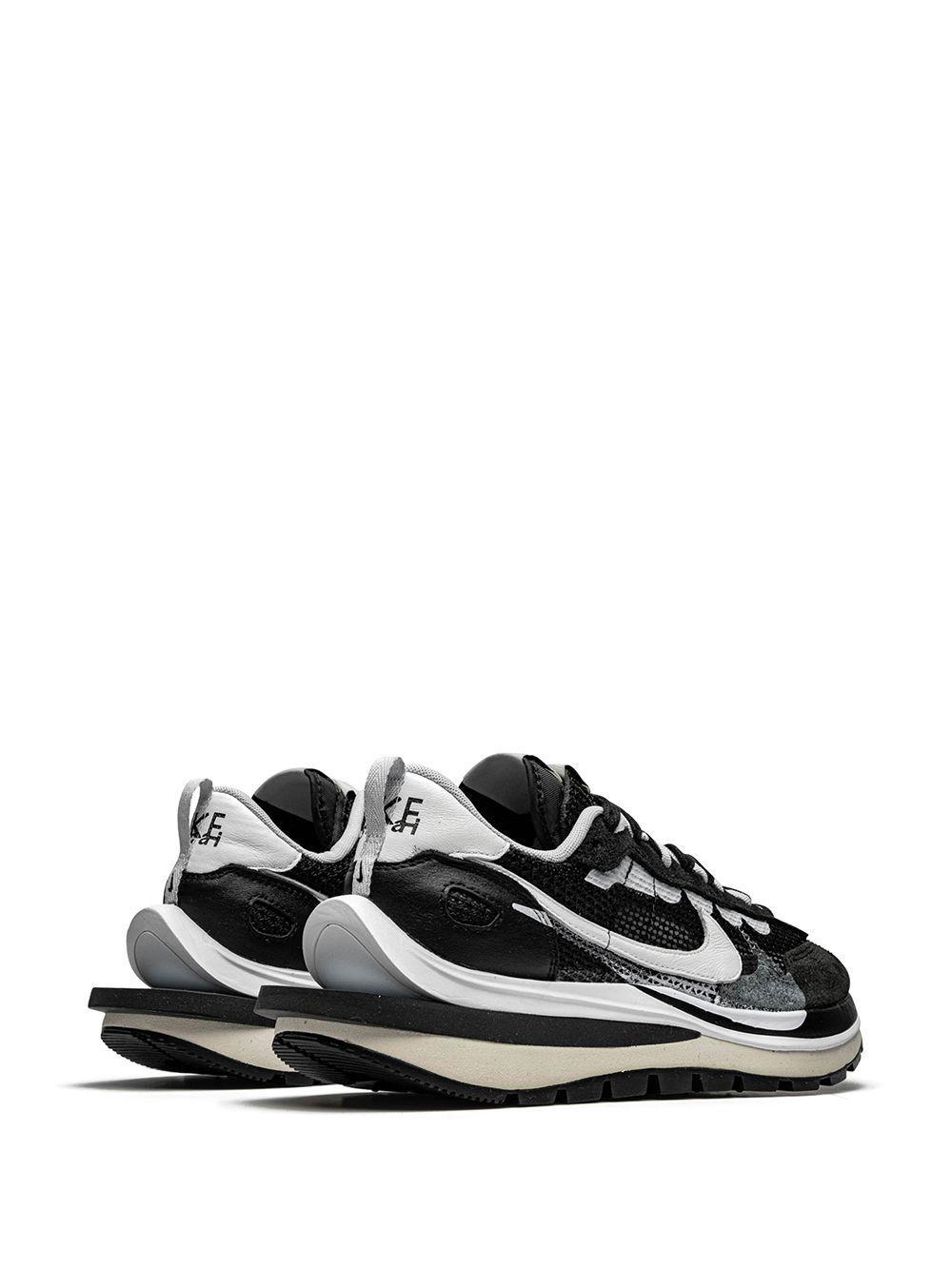 x sacai VaporWaffle "Black White" sneakers Product Image