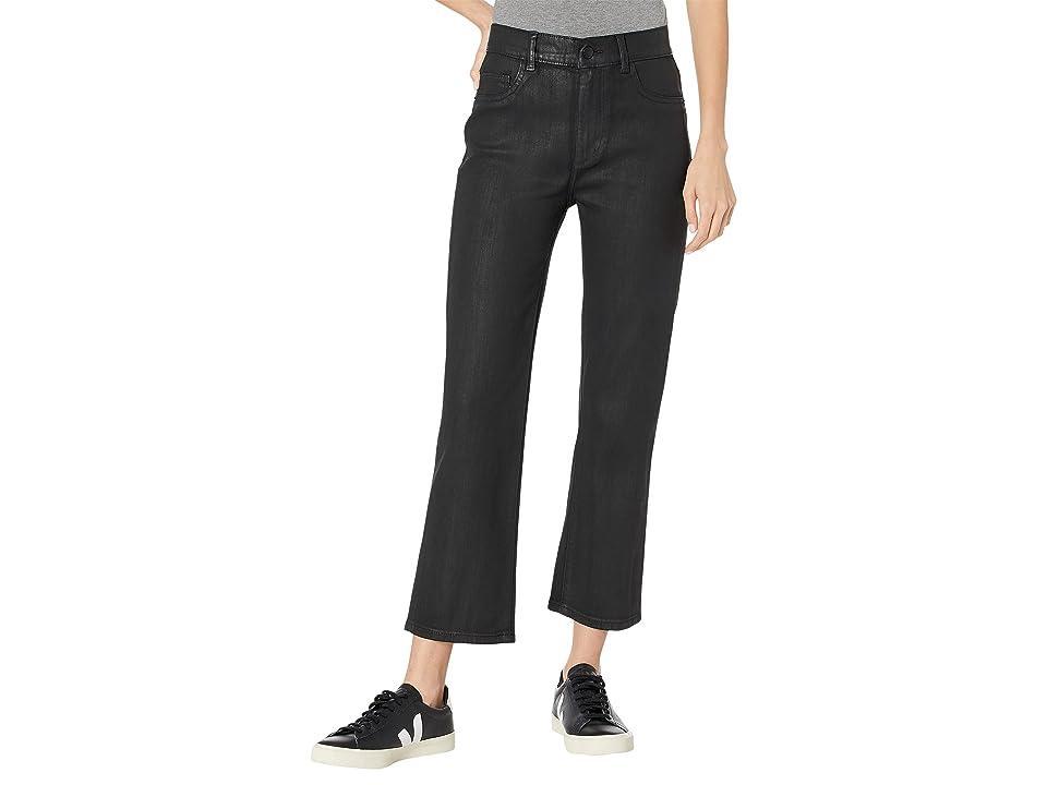 DL1961 Patti Straight High-Rise Vintage Coated Vintage (Black Coated Vintage) Women's Jeans Product Image