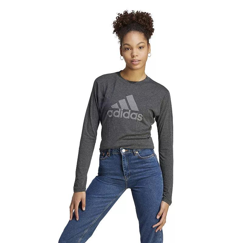 Womens adidas Winners Long Sleeve Tee Product Image