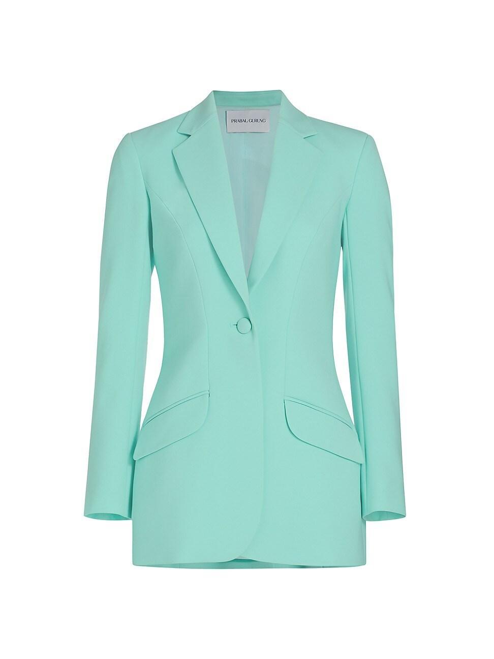 Womens Curved Seam Blazer Product Image