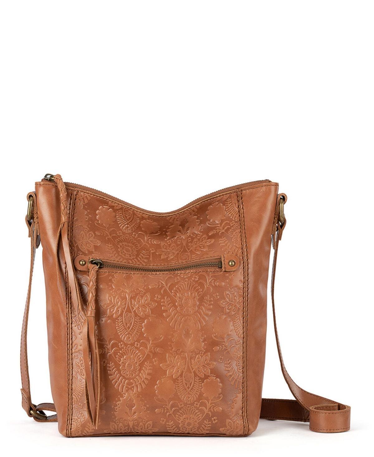 The Sak Womens Ashland Leather Crossbody Bag Product Image