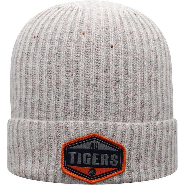 Mens Top of the World Gray Auburn Tigers Alp Cuffed Knit Hat Product Image