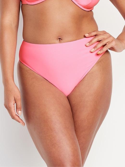 Extra High-Waisted French-Cut Bikini Swim Bottoms Product Image