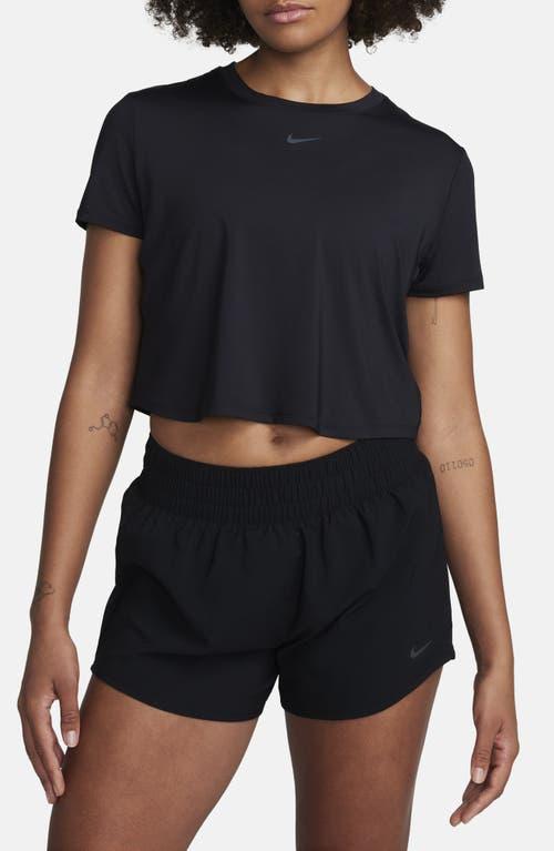 Womens Nike One Dri-FIT Crop Short Sleeve Top Product Image