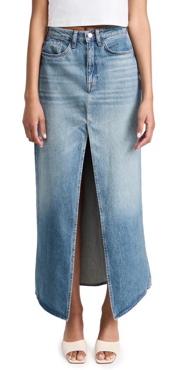 Womens Ms. Westwood Denim Maxi Skirt Product Image