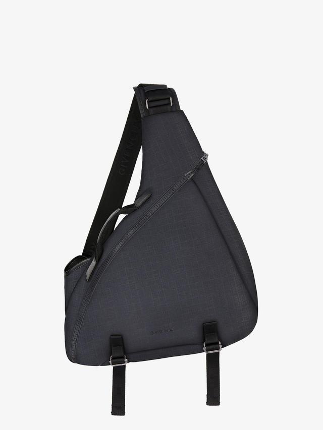 Medium G-Zip Triangle bag in 4G nylon Product Image