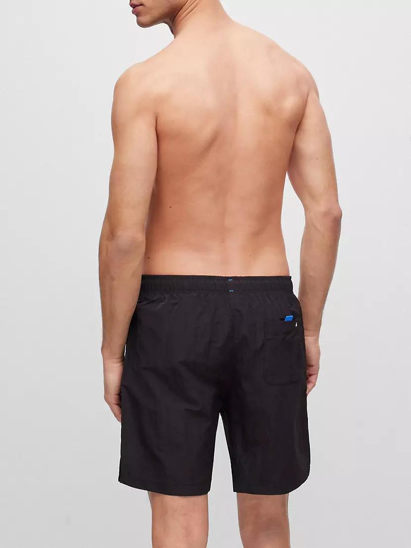 Swim Shorts In Quick-Drying Fabric With Embroidered Logo Product Image